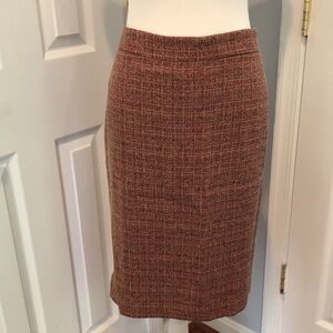 Anne Klein Tweed Pencil Skirt